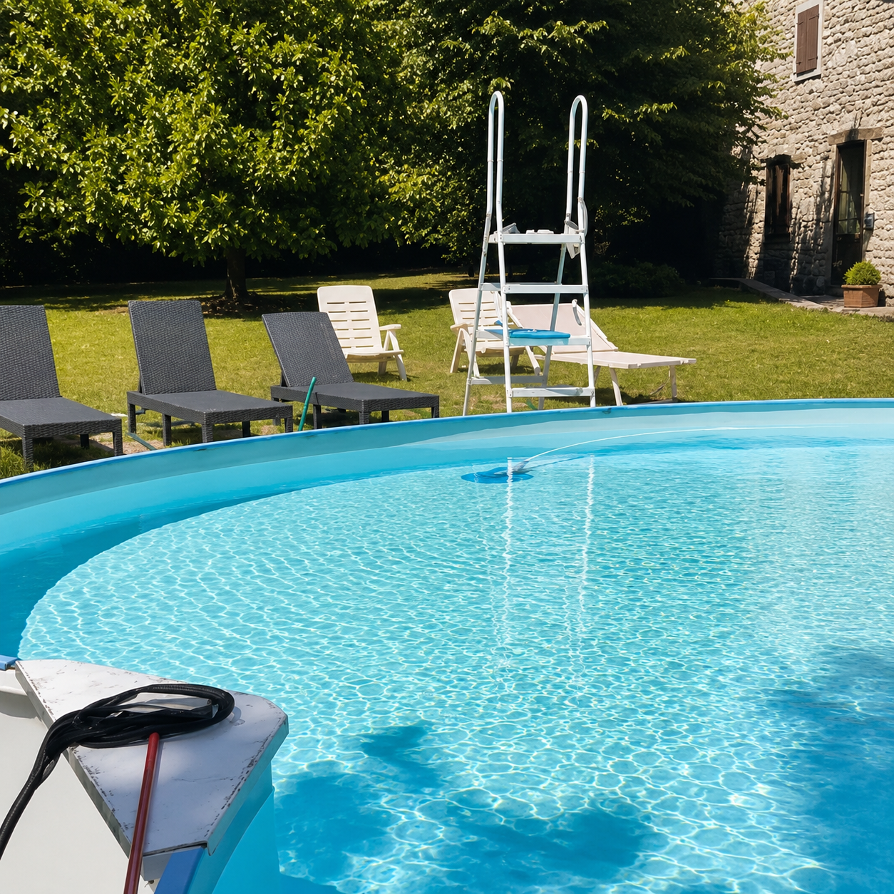 Piscina nel parco